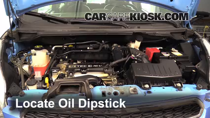 2014 Chevrolet Spark LT 1.2L 4 Cyl. Oil Check Oil Level